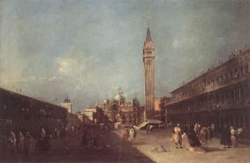 Francesco Guardi : Piazza San Marco